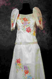 Traditional Filipina Gown